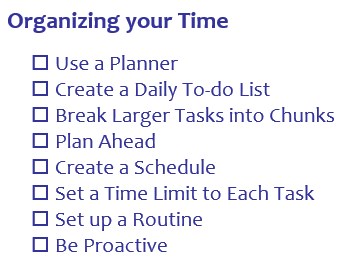 Organizing-your-Time-list